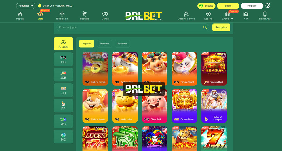 Desenvolvimento do Brlbet Casino